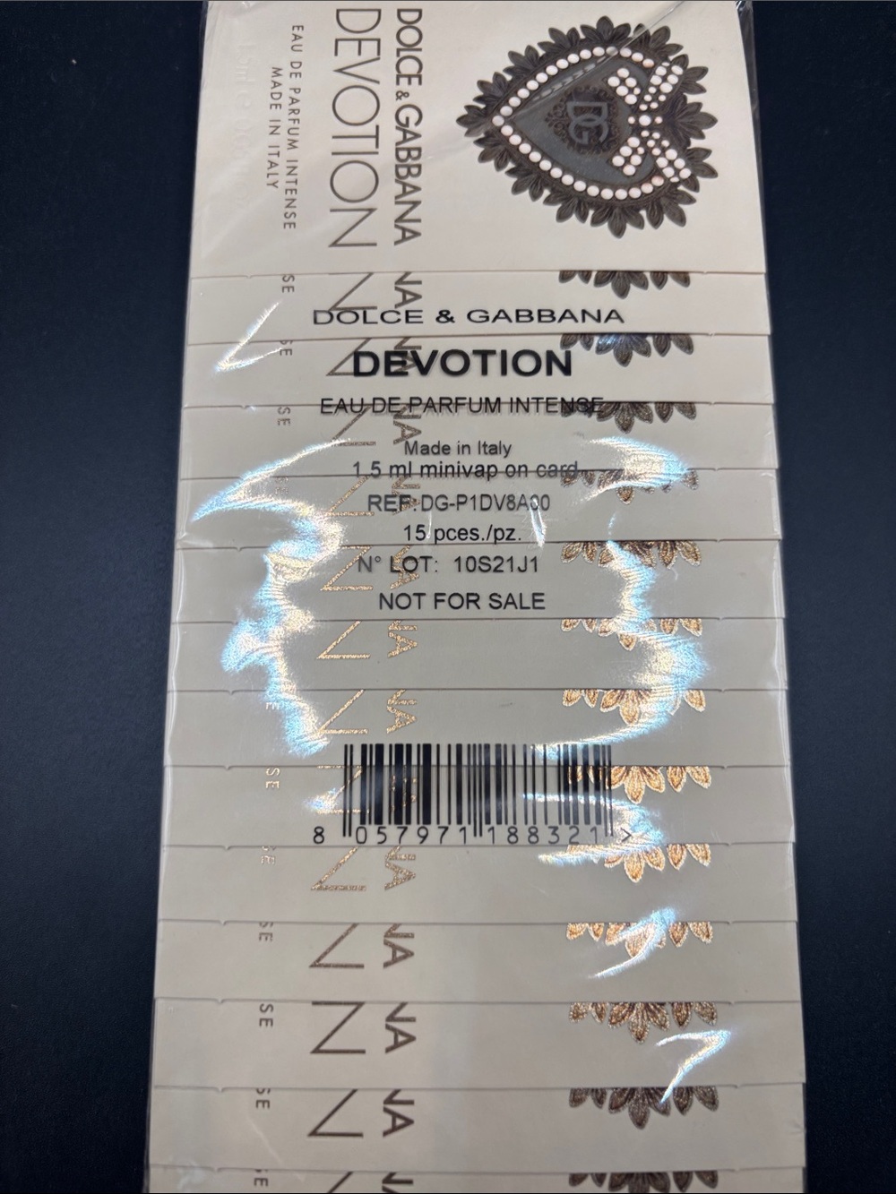 Dolce & Gabbana Devotion intense x15 samples sleeve - Picture 2 of 2